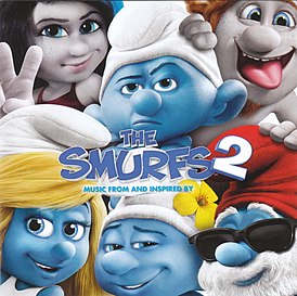 Обложка альбома различных исполнителей «The Smurfs 2 (Music from and Inspired By)» ()