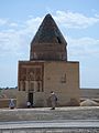 Вид на мавзолей Иль Арслана, Кёнеургенч, Туркменистан