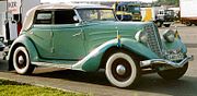 Auburn 652Y Custom Phaeton Sedan 1934 года