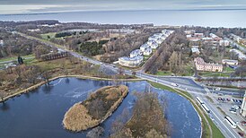 Старый Петергоф. Английский пруд в Английском парке