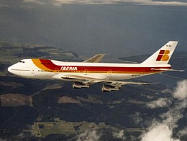 Boeing 747-200B авиакомпании Iberia