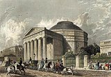 Колизей (Coliseum). 1823. Ридженс-парк (снесён в 1875 году). Цветная литография 1837 г.