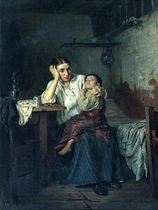 Без средств к жизни. 1882