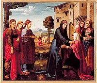 Посещение Марией своей кузины, Святой Елизаветы