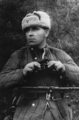 Командир Ичкинского партизанского отряда Михаил Чуб, 1942 год.