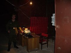 КПП в переходе из шахты в командный пункт, 2011