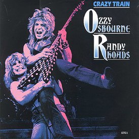 Обложка сингла Ozzy Osbourne «Crazy Train (Live)» (1987)