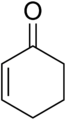 Циклогекс-2-енон (структурная формула)