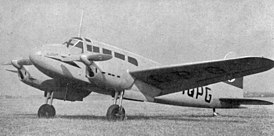 Siebel Fh.104 D-IQPG на фотографии из выпуска журнала L'Aerophile за июль 1937 года.