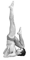 Ekapadashirsha sarvangasana