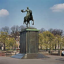 Памятник Виллему II (1884), Гаага.