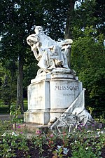 Памятник Жану-Луи-Эрнесту Месонье (1891), Пуасси