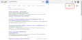 Возможность просмотра результатов поиска в поисковой системе Google c учётом персонализации и без.