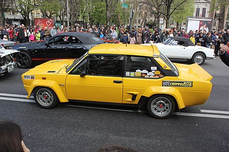 Fiat 131 Abarth, вид сбоку