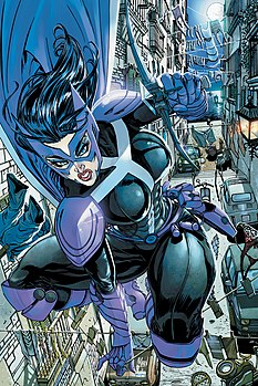 Хелена Уэйн, New 52. Обложка The Huntress № 1 (2011 год)