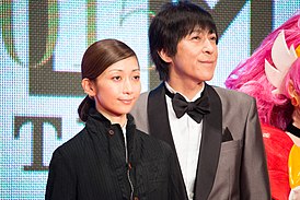 Every Little Thing (Каори Мотида слева и Итиро Ито справа) на Международном кинофестивале в Токио в 2015 году