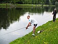 Дан старт соревнованиям. Первые забросы.