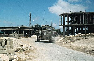 Израильские войска в Южном Ливане