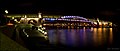 Пушкинский мост ночью