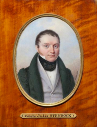 «Портрет графа Ю.И. Стенбока (?)», 1833 Ж. Беннера