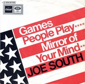 Обложка сингла Джо Саут «Games People Play» (1968)