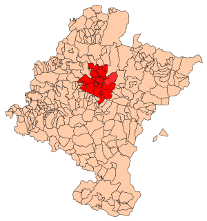 Куэнка-де-Памплона на карте