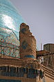 Разрушенный минарет до восстановления, фото 2011 г.