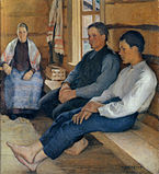 Праздник в новом доме (Pyhäpäivä Uudistalossa), 1894, Туусульское народное училище