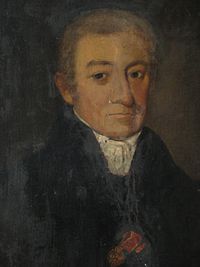 Портрет Ивана Михайловича Бер. Неизвестный художник, 1820-е гг.