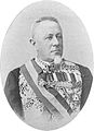 Князь М.И. Хилков со звездой ордена (на левой стороне груди — нижняя).