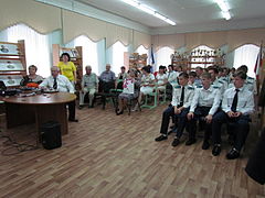 Встреча с учащимися и преподавателями Карсунской кадетской школы-интернат
