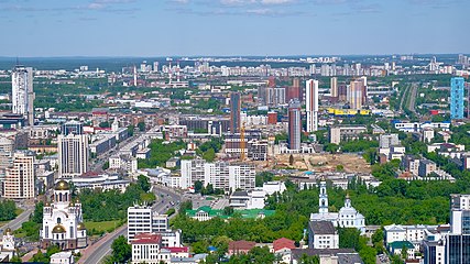 Вид со смотровой площадки Высоцкого