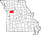 A state map highlighting Lafayette County in the northwestern part of the state.