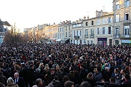 Демонстрация в Бордо