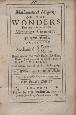Титульный лист издания 1691 года