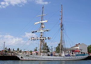 «Грайф» на «Hanse Sail» 2008