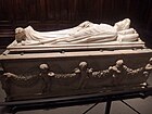 Надгробие Иларии дель Карретто. 1406—1408. Мрамор. Музей произведений искусства собора Сан-Мартино, Лукка