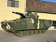 Первый серийно выпускаемый Lynx KF41 в цветах венгерской армии