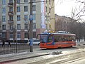 Павлодарский трамвай на ул. Машхура Жусупа