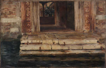 Водная дверь в Венеции (итал. Porta d'acqua a Venezia), 1887