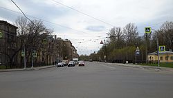 Вид со стороны улицы Самойловой
