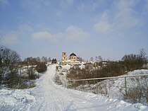 Вид на Троицкую церковь села Ожгибовка