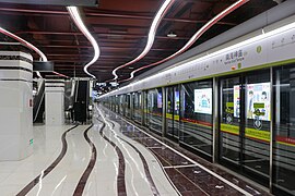 Станция «Наньхайшэньмяо» (линия 13)