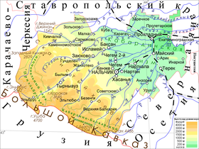 Зелёный цвет Кабардинская равнина