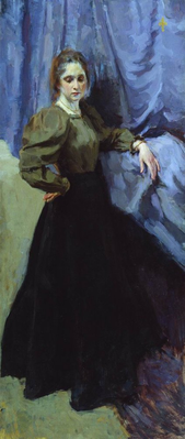 О. Э. Браз «Портрет Е. М. Мартыновой», 1896