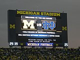 Мультимедийное табло стадиона 10 сентября 2011