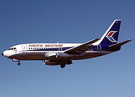Boeing 737-275 авиакомпании PWA, идентичный разбившемуся