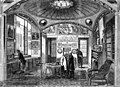 Салон для завтрака в доме Соуна («Иллюстрейтед Лондон Ньюз», 1864)