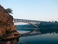 Мост Преображенского через Старый Днепр