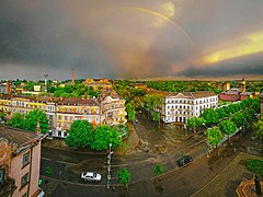 Панорама исторического центра города